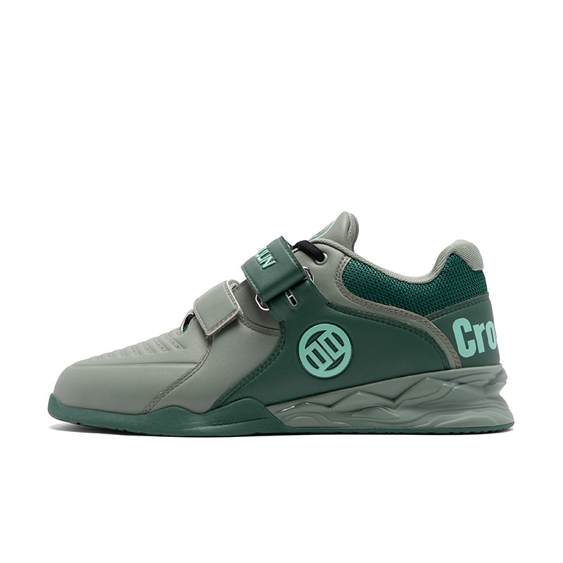 PREORDER - CrossFit® PowerPro Weightlifting Shoes by LU (Ranger Green)