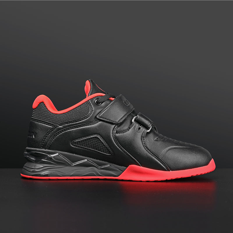 LUXIAOJUN Lifting Shoes - Black & Red (Pre-Order)