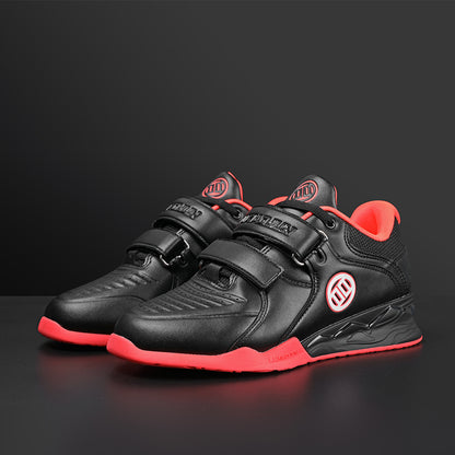 LUXIAOJUN Lifting Shoes - Black & Red (Pre-Order)