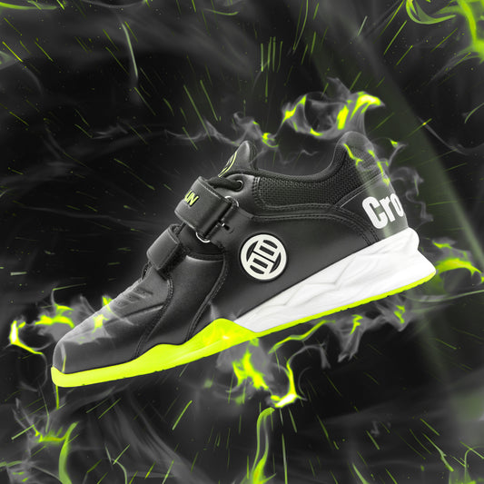PREORDER - CrossFit® PowerPro Weightlifting Shoes by LU (Pukie Green)