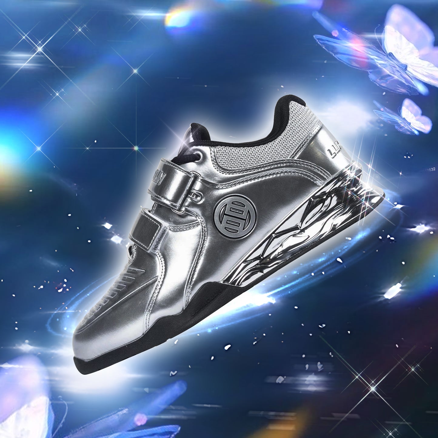 LUXIAOJUN Lifting Shoes - Silver