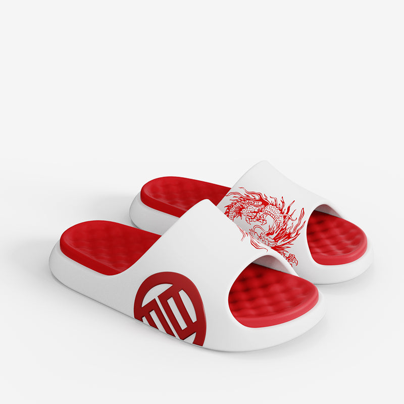 LUXIAOJUN Sports Slides - Red (Pre-Order)